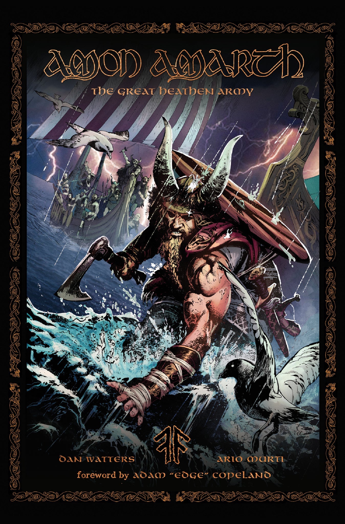 Cover image for Amon Amarth: The Great Heathen Army (Hardcover) ISBN 9798886562668